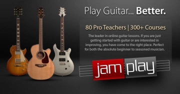JamPlay: Runner-Up - Top online guitar lessons for intermediate players